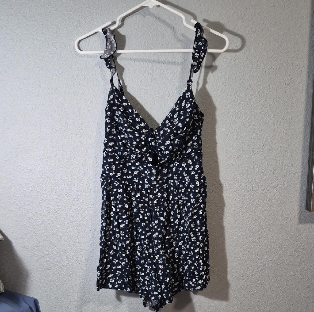 Trixxi Romper Floral Navy Size SM